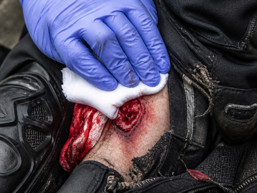 Motorcycle Crash First Aid Guide