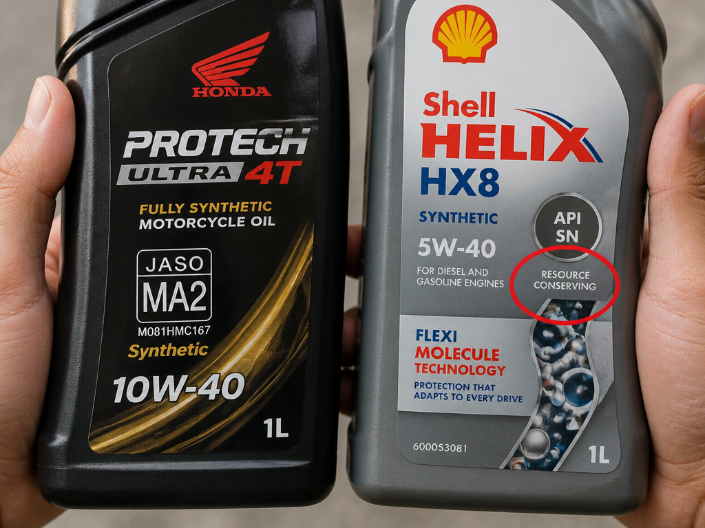 Motorcycle Oil vs Car Oil: Key Differences and Warnings