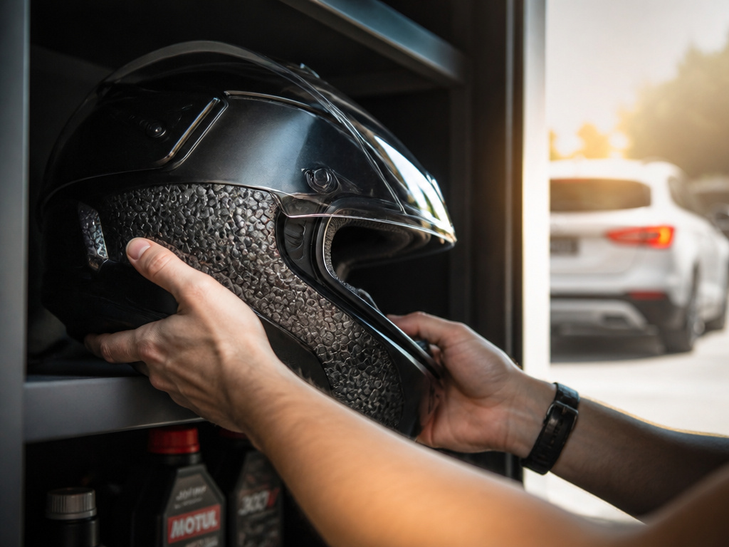 How to Fix Pressure Points in a Motorcycle Helmet