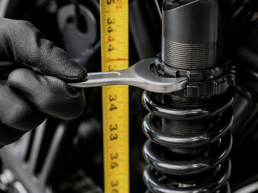 How to Set Motorcycle Suspension Sag: The 5-Step Process