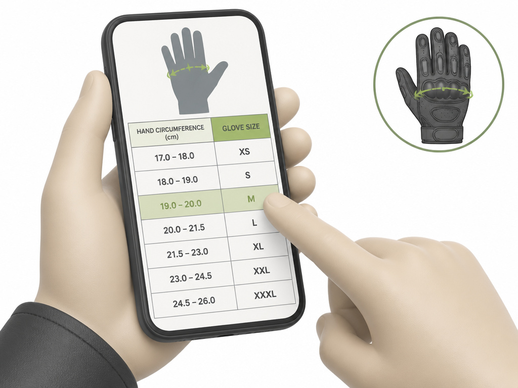 How to Measure Hand Size for Motorcycle Gloves: 2 Steps