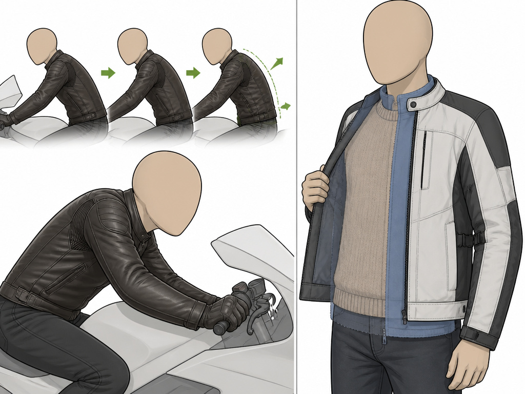 How Should Motorcycle Armor Fit: The Two-Point Test