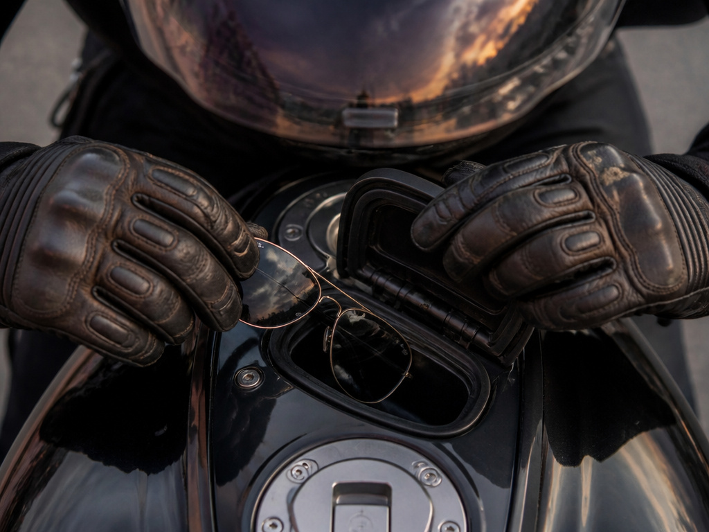 How to Wear Sunglasses Under a Motorcycle Helmet