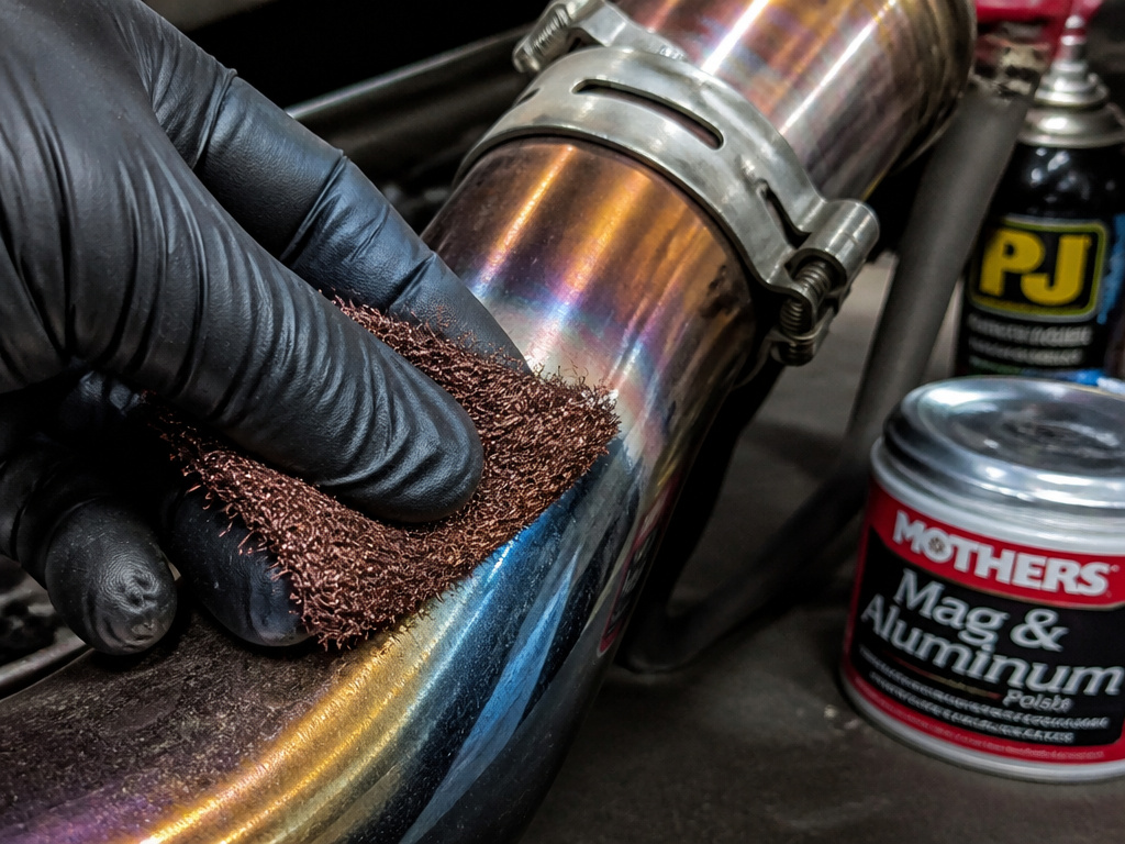 How to Remove Motorcycle Exhaust Bluing: Step-by-Step