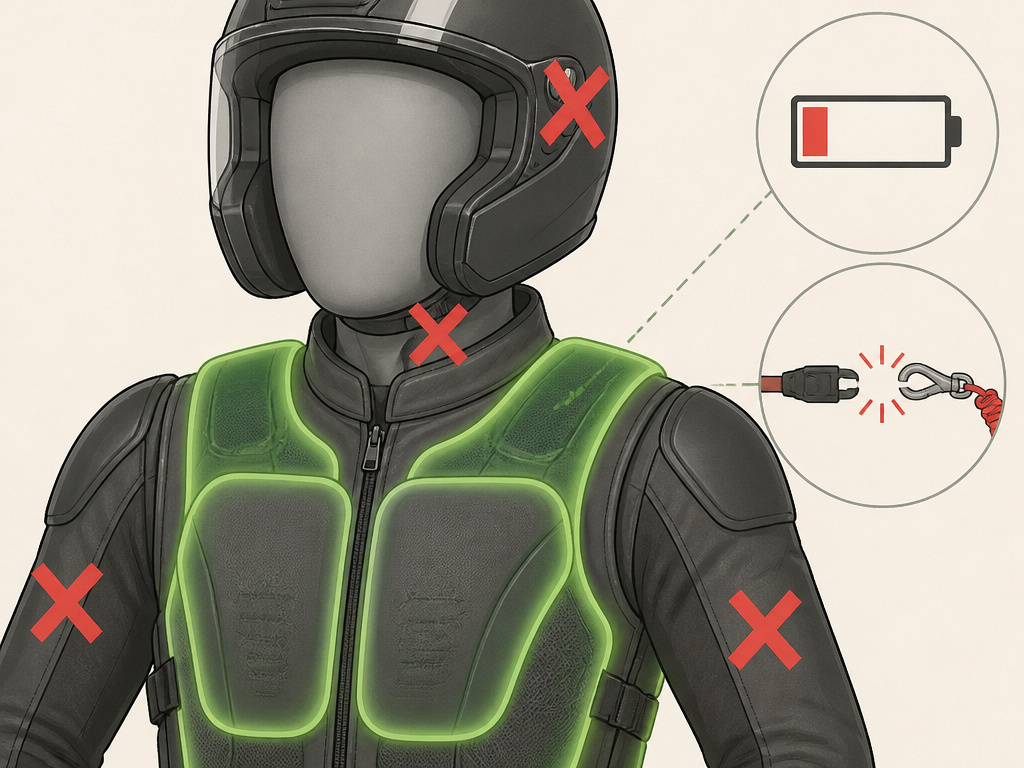 How Do Motorcycle Airbag Vests Work? The Two Main Systems