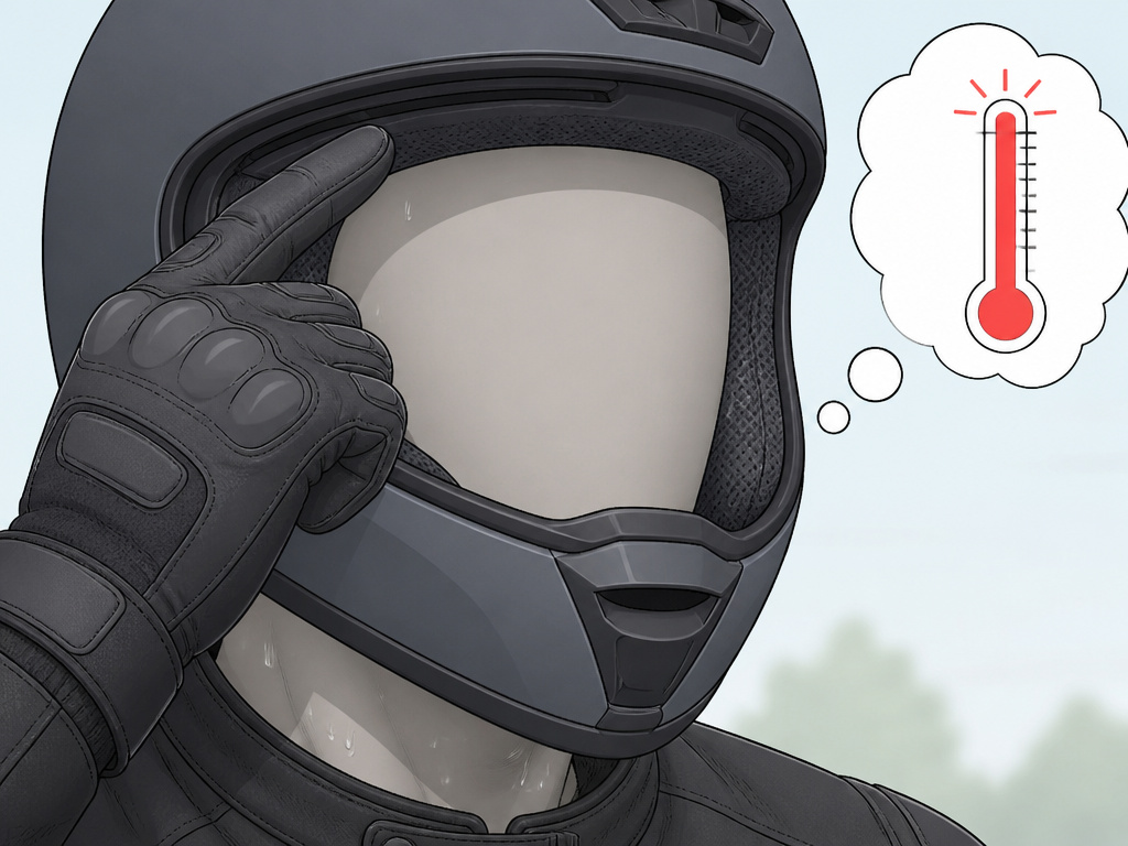 How to Keep Cool in a Motorcycle Helmet in Summer