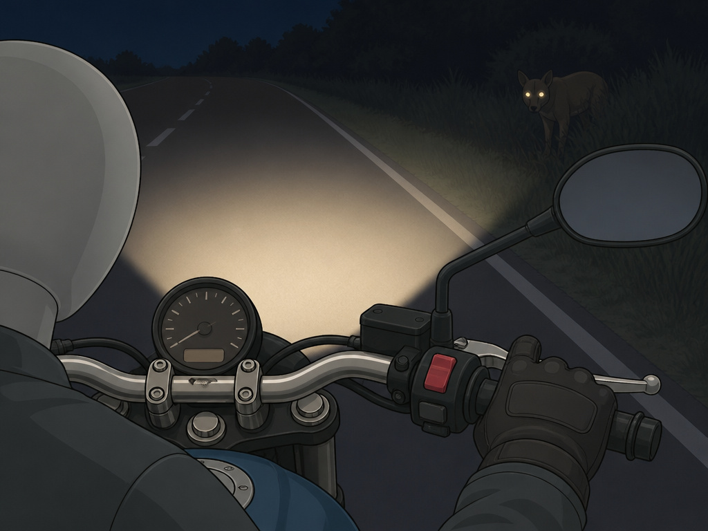 How to Ride a Motorcycle at Night: The 12-Second Rule