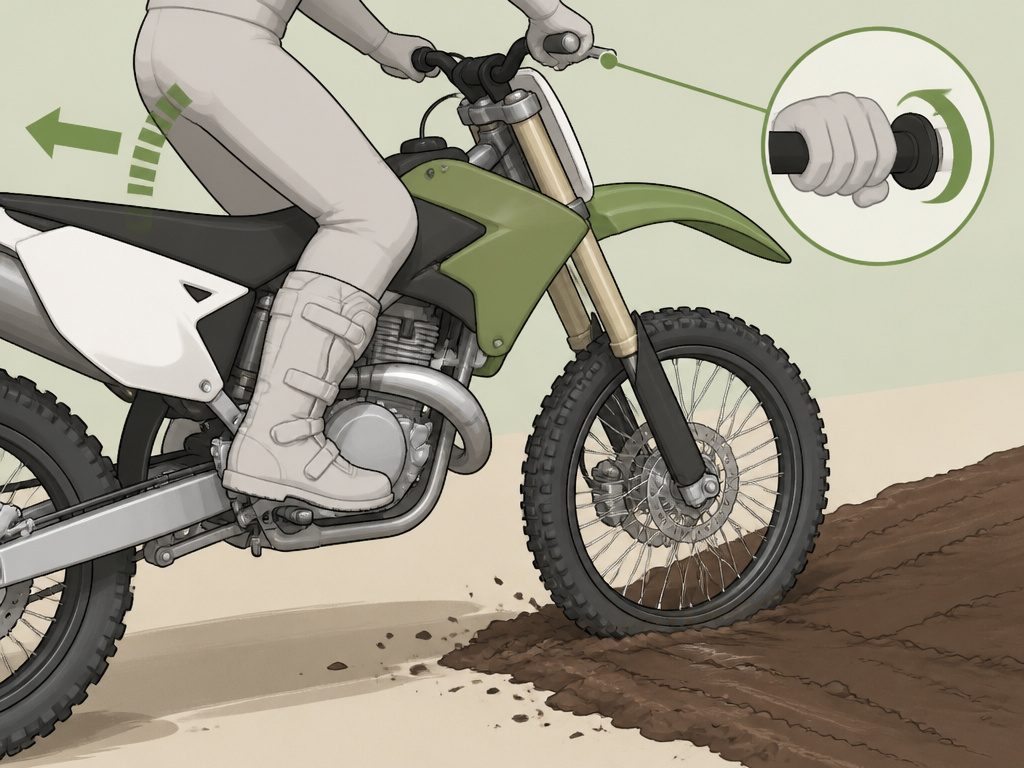 How to Ride a Motorcycle in Mud: The 4-Step Entry Sequence