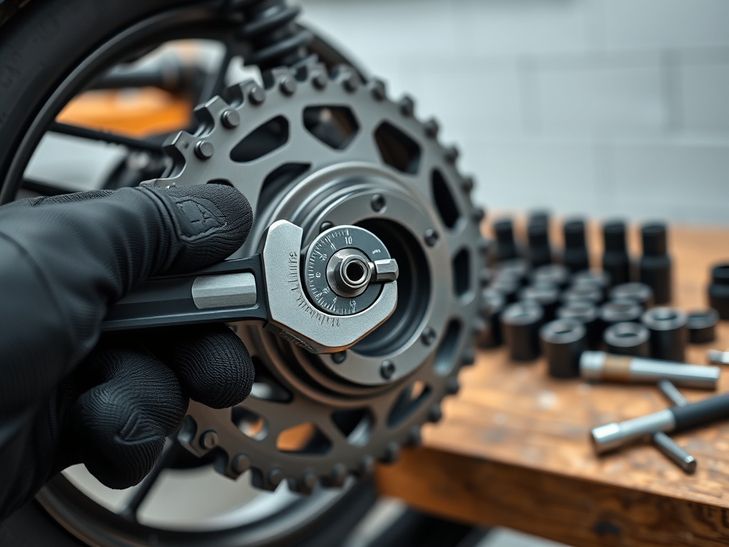 How to Replace a Motorcycle Chain and Sprockets