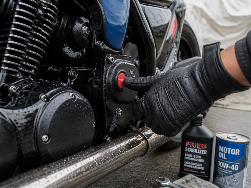 How to Store a Motorcycle Outside: The 7-Step Checklist