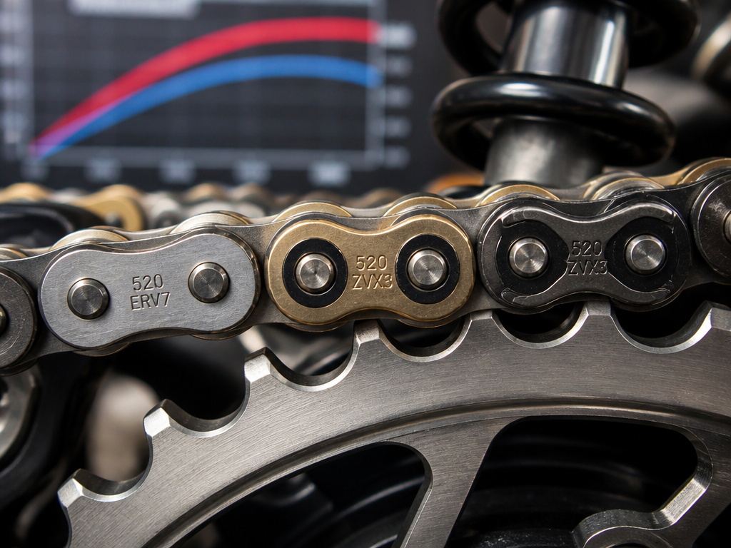 O Ring vs X Ring vs Non Sealed Motorcycle Chain