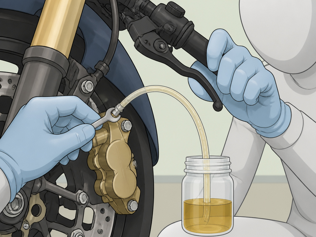 How to Bleed Motorcycle Brakes: With Safety Prep and Specs