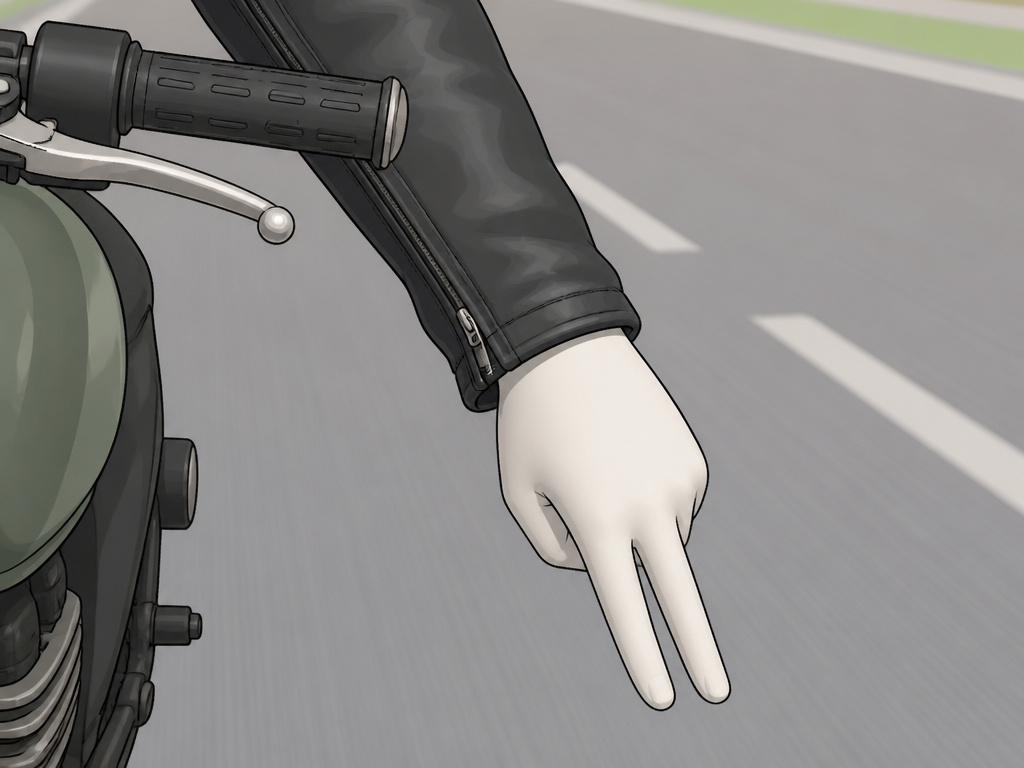 Motorcycle Hand Signals: For Turns, Stops, and Group Rides