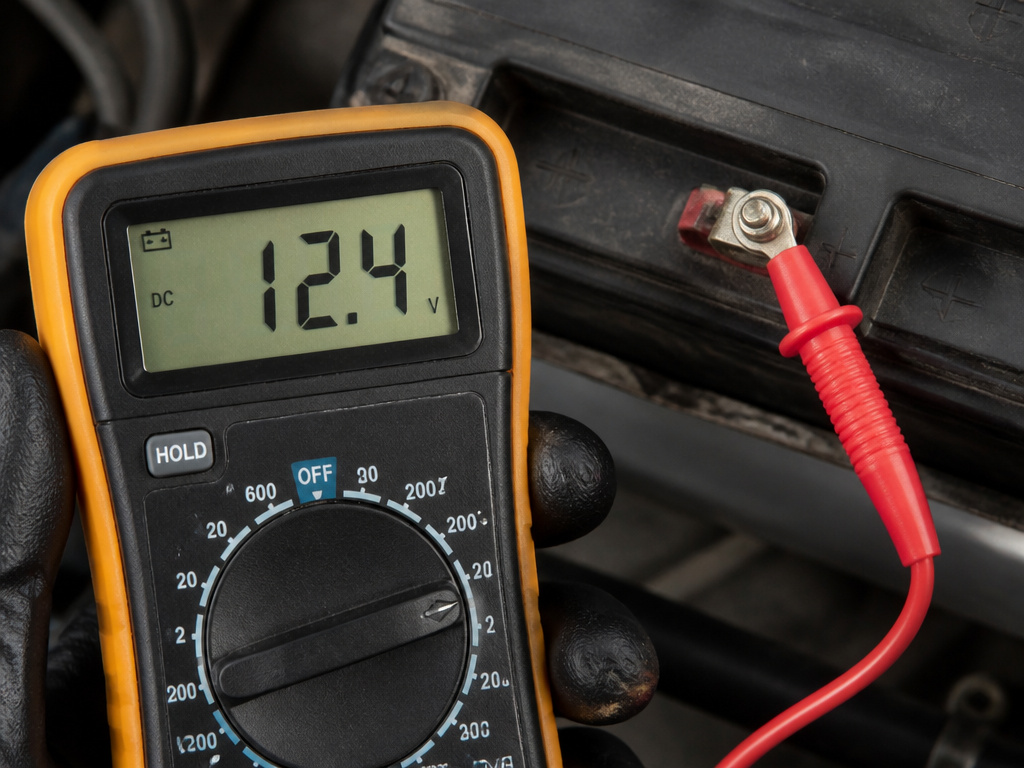 How to Test a Motorcycle Battery With a Multimeter