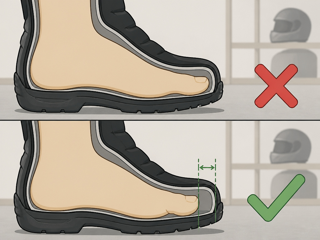 How Should Motorcycle Boots Fit: CE Manual Rules Explained